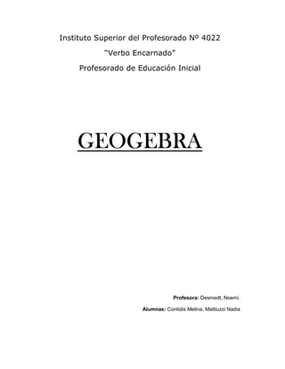 Geogebra | PDF