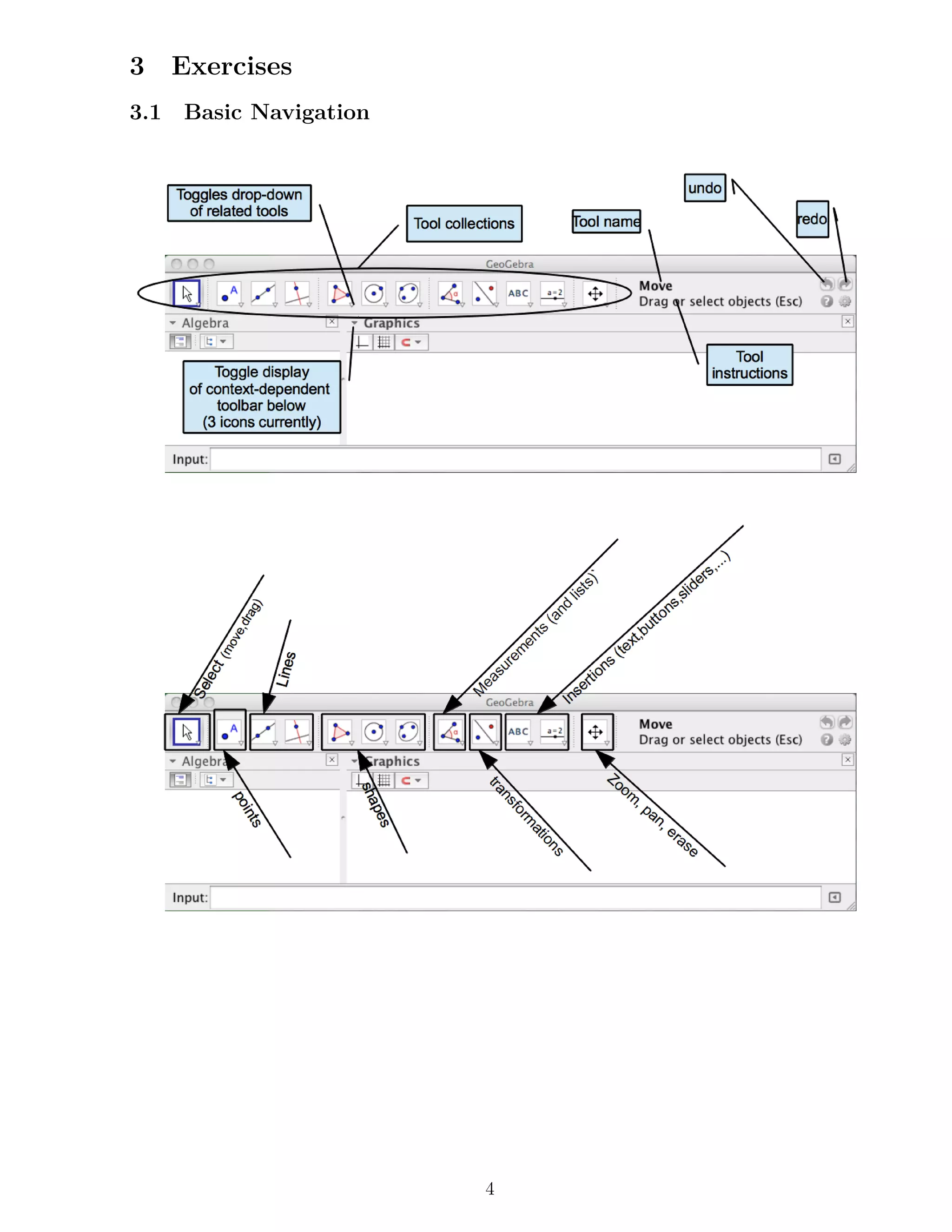 3 Exercises
3.1 Basic Navigation
4
 