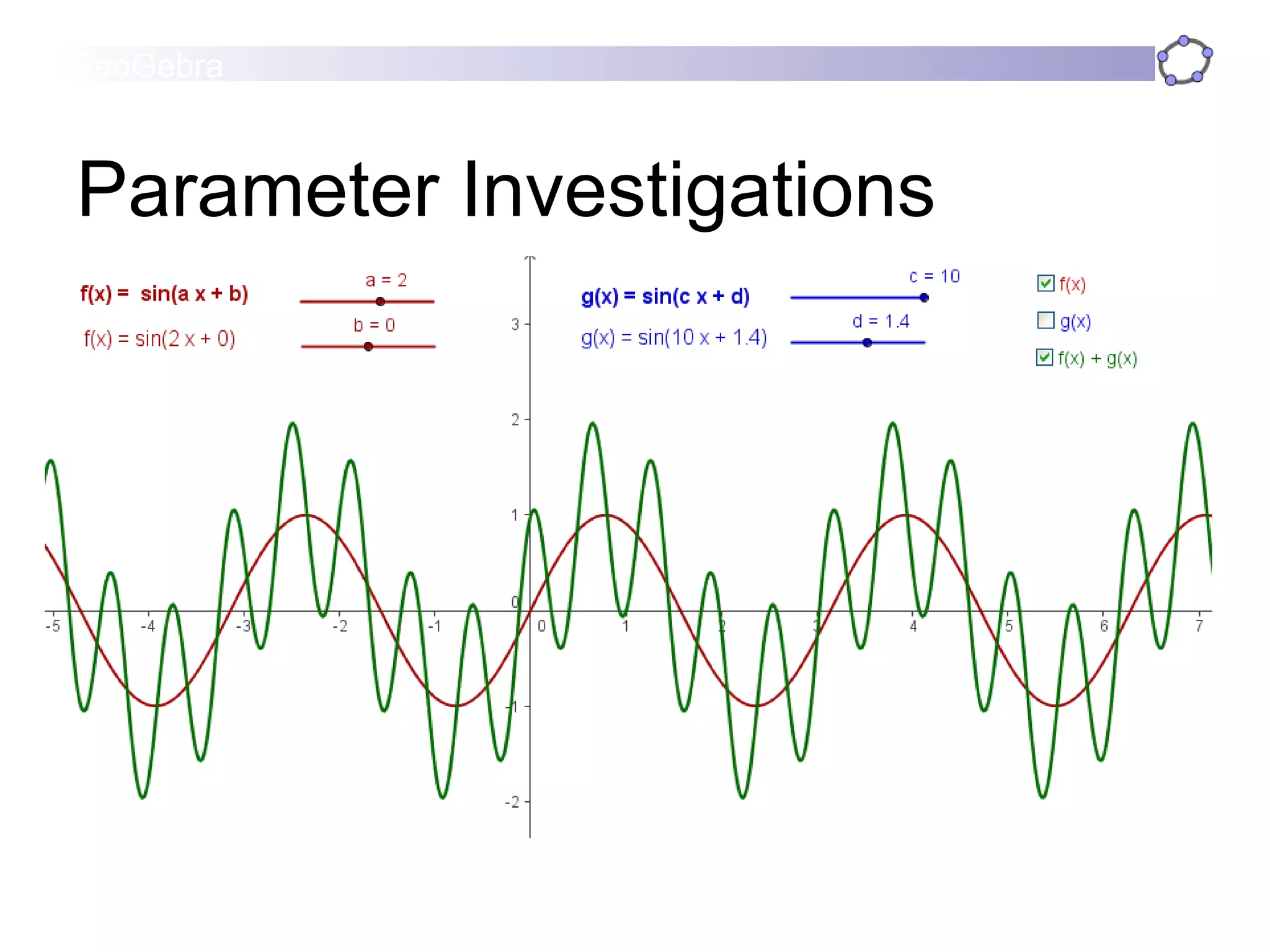 Parameter Investigations 