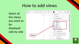 GeoGebra Tutorials | PPTX