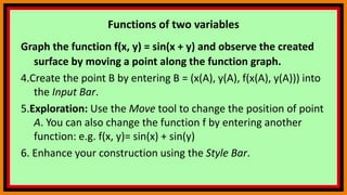 GeoGebra 10 | PPTX