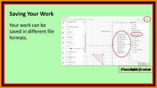 Geogebra 8 | PPTX