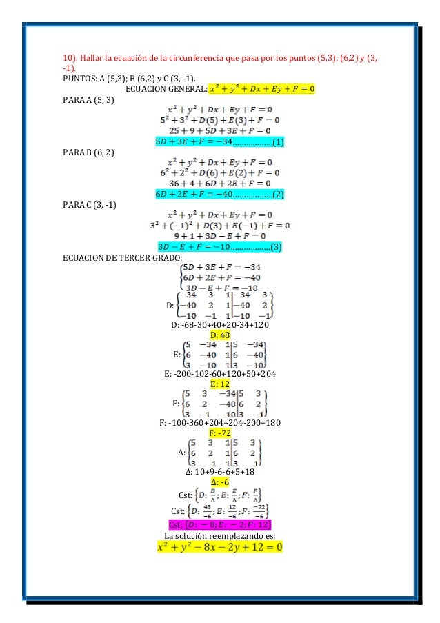 Geogebra Y Circunferencia