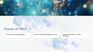 Generative Engine Optimization (GEO): The Future of SEO in the AI Era ...