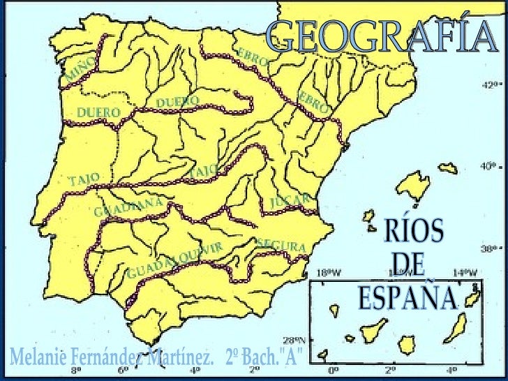 Get Mapa De España Rios Y Afluentes Pics