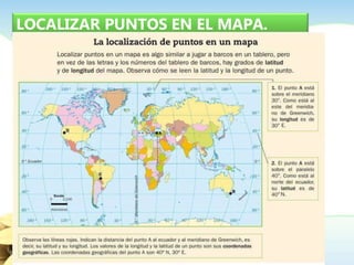 LOCALIZAR PUNTOS EN EL MAPA.
 
