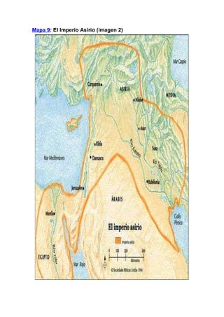 Mapa 9: El Imperio Asirio (imagen 2)
 