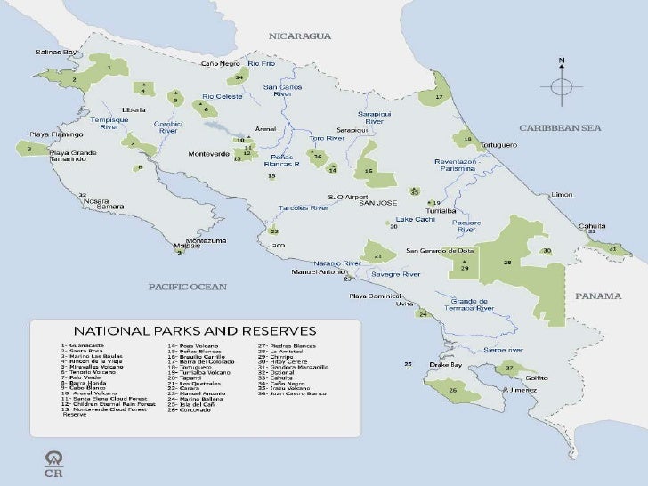 Geografía de costa rica