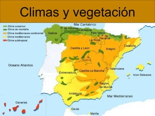 Climas y vegetación 
