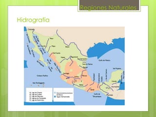 Regiones Naturales
Hidrografía
 