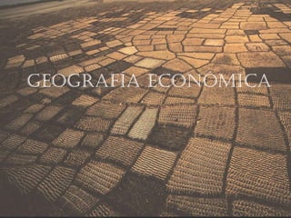 GeoGrafía económica
 