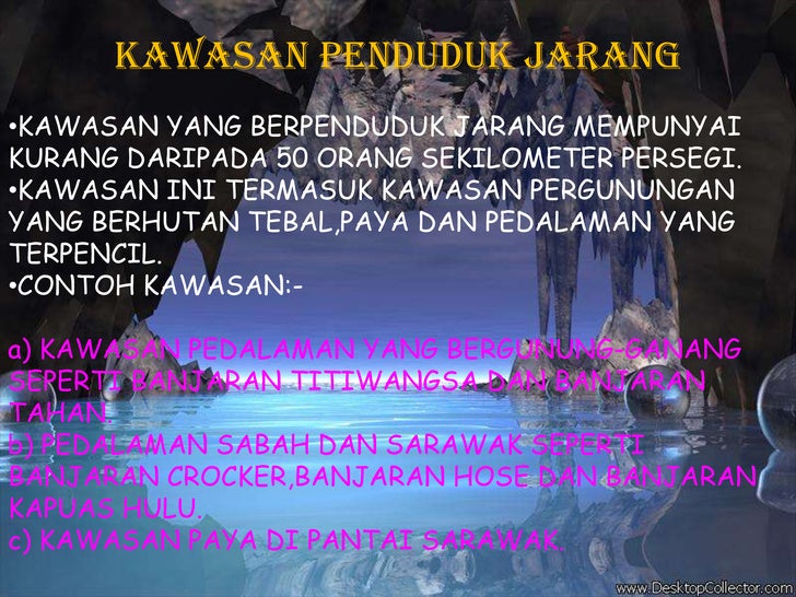 Geografi Taburan Penduduk