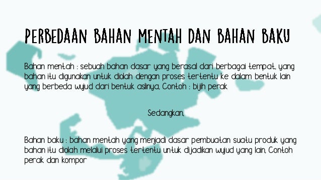 Geografi - Ketahanan Pangan, Bahan Industri, dan Energi