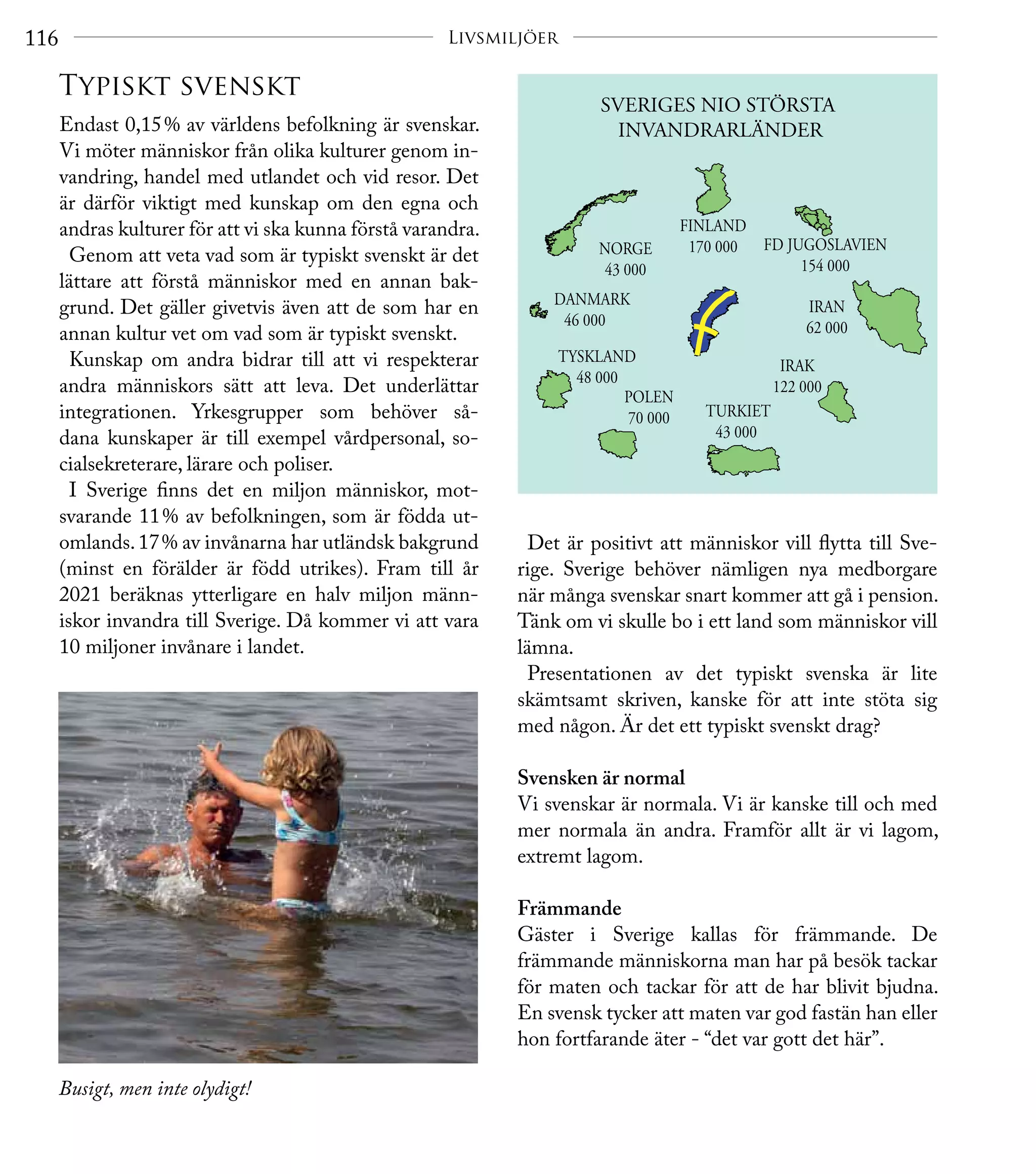 Svenskar Utlandet Reseguide 2026 Geografi åk 7-9 (befolkning) | PDF