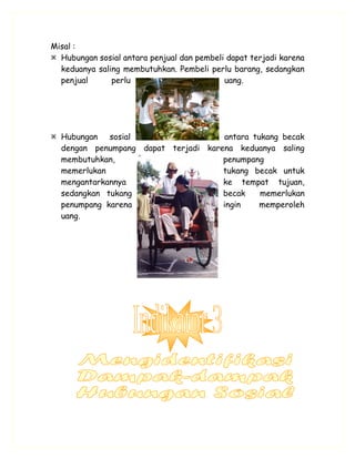Geografi 8   makalah hubungan sosial