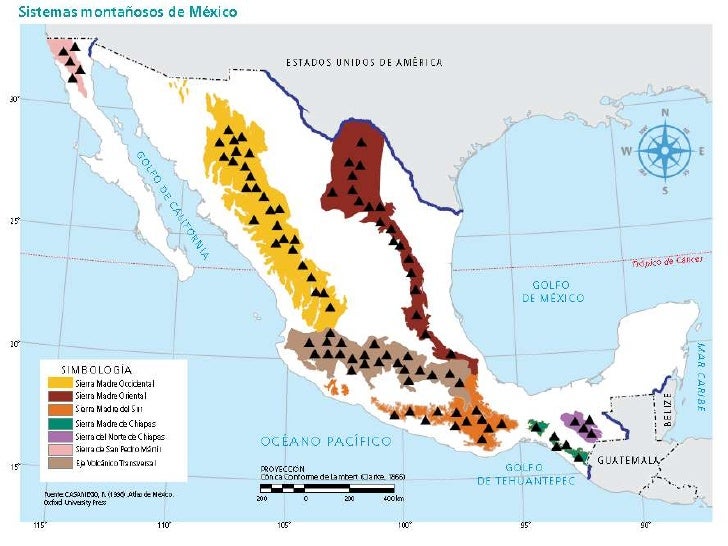cadenas orograficas principales de mexico mapas de m 233 xico geograf 237 a cadenas orograficas principales de mexico mapas de m 233 xico geograf 237 a