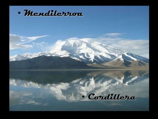 Mendilerroa Cordillera 
