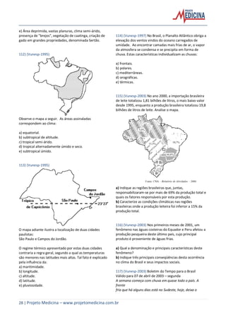 Geografia brasil-natural-clima-exercicios