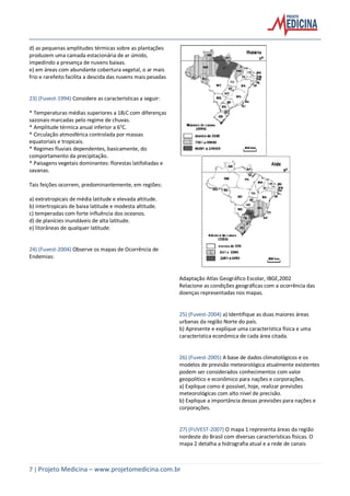Geografia brasil-natural-clima-exercicios