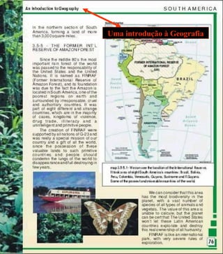 Uma introdução à Geografia 