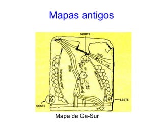 Mapas antigos Mapa de Ga-Sur