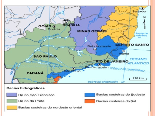 Geografia sudeste
