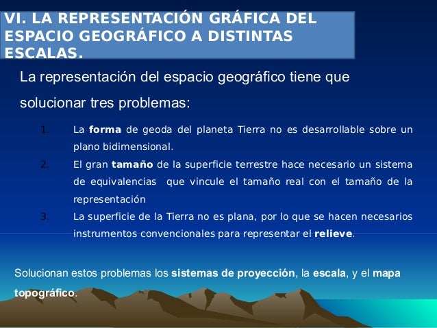 BLOQUE 1. LA GEOGRAFÍA Y EL ESTUDIO DEL ESPACIO GEOGRÁFICO