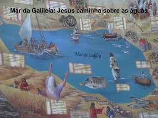 Mar da Galileia: Jesus caminha sobre as águas
 