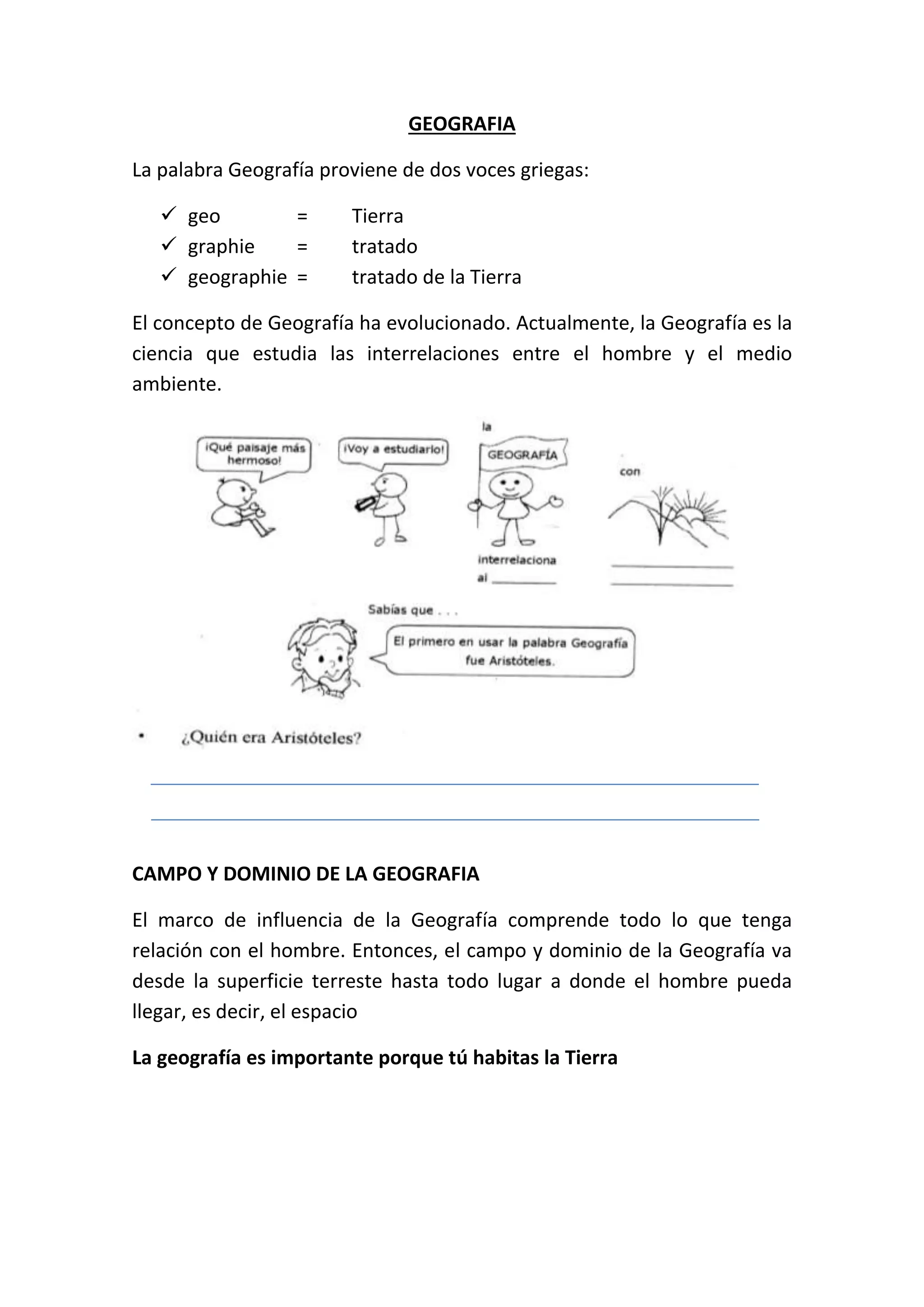 Geografia 2 grado primaria | PDF