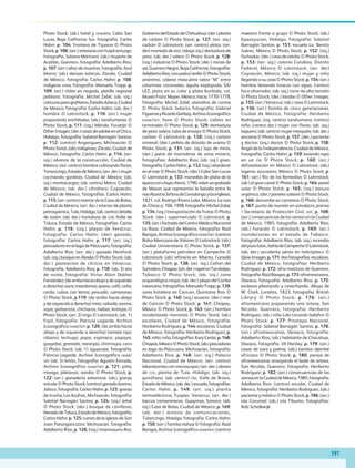 197
Photo Stock; (ab.) hotel y crucero, Cabo San
Lucas, Baja California Sur, fotografía: Carlos
Hahn; p. 104: frontera de Tijuana © Photo
Stock;p.106:(arr.)artesanaconhuipilamuzgo,
fotografía: Juliana Marinoni; (ab.) mujeres de
Acatlán, Guerrero, fotografía: Adalberto Ríos;
p. 107: (arr.) altar de muertos, fotografía: Azul
Morris; (ab.) danzas aztecas, Zócalo, Ciudad
de México, fotografía: Carlos Hahn; p. 108:
indígena cora, fotografía: Manuela Trapp; p.
109: (arr.) chiles en nogada, platillo regional
poblano, fotografía: Michel Zabé; (ab. izq.)
concursoparagrafiteros,EstadioAzteca,Ciudad
de México, fotografía: Carlos Hahn; (ab. der.)
hombre © Latinstock; p. 110: (arr.) mujer
preparando enchiladas; (ab.) tarahumaras ©
Photo Stock; p. 111: (izq.) Mérida, Yucatán ©
OtherImages;(der.)casasdeadobeenelChico,
Hidalgo, fotografía: Salatiel Barragán Santos;
p. 112: (centro) Angangueo, Michoacán ©
Photo Stock; (ab) indígenas, Zócalo, Ciudad de
México, fotografía: Carlos Hahn; p. 114: (arr.
izq.) obreros de la construcción, Ciudad de
México; (arr. centro) hombre cultivando flores,
Tenancingo,EstadodeMéxico;(arr.der.)mujer
cocinando gorditas, Ciudad de México; (ab.
izq.) montacargas; (ab. centro) Metro, Ciudad
de México; (ab. der.) cilindrero, Coyoacán,
Ciudad de México, fotografías: Carlos Hahn;
p. 115:(arr.centro)interiordelaCasadeBolsa,
Ciudad de México; (arr. der.) interior de planta
petroquímica,Tula,Hidalgo;(ab.centro)detalle
de avión; (ab. der.) hortalizas de col, Valle de
Toluca, Estado de México, fotografías: Carlos
Hahn; p. 116: (izq.) playas de Veracruz,
fotografía: Carlos Hahn; (der) ganado,
fotografía: Carlos Hahn; p. 117: (arr. izq.)
pescadores en el lagodePátzcuaro,fotografía:
Adalberto Ríos; (arr. der.) ganado Hereford;
(ab. izq.) bosque en Alaska © Photo Stock; (ab.
der.) plantación de cítricos en Veracruz,
fotografía: Adalberto Ríos; p. 118: (ab. 3) ato
de ocote, fotografía: Víctor Alain Ibáñez
Fernández;(dearribahaciaabajoydeizquierda
aderecha)vaca;mandarina;queso;café;caña;
cerdo; cubos con letras; pescado; camarones
© Photo Stock; p.119: (de arriba hacia abajo
y de izquierda a derecha) maíz; cebada; avena;
soya; garbanzos; chícharos; habas; lentejas ©
Photo Stock; (arr. 2) trigo © Latinstock; (ab. 1)
frijol, fotografía: Patricia Lagarde, Archivo
Iconográfico dgme/sep; p. 120: (de arriba hacia
abajo y de izquierda a derecha) tomate rojo;
rábano; lechuga; papa; espinaca; papaya;
guayaba; granada; naranjas; chirimoya; coco
© Photo Stock; (ab. 1) aguacate, fotografía:
Patricia Lagarde, Archivo Iconográfico dgme/
sep; (ab. 3) limón, fotografía: Agustín Estrada,
Archivo Iconográfico dgme/sep; p. 121: piña;
mango; plátanos; sandia © Photo Stock; p.
122: (arr.) ganadería extensiva; (ab.) granja
avícola©PhotoStock;(centro)ganadobovino,
Jalisco, fotografía: Carlos Hahn; p. 123: granja
de trucha, Los Azufres, Michoacán, fotografía:
Salatiel Barragán Santos; p. 124: (izq.) árbol
© Photo Stock; (der.) bosque de coníferas,
NevadodeToluca,EstadodeMéxico,fotografía:
Carlos Hahn; p. 125: ruinas de la iglesia de San
Juan Parangaricutiro, Michoacán, fotografía:
Adalberto Ríos; p. 126: (izq.) tiranosaurio Rex,
GobiernodelEstadodeChihuahua;(der.)planta
de carbón © Photo Stock; p. 127: (arr. izq.)
carbón © Latinstock; (arr. centro) plata; (arr.
der) moneda de oro; (abajo izq.) dentadura de
yeso; (ab. der.) salero © Photo Stock; p. 128:
(izq.) industria © Photo Stock; (der.) minas de
sal,GuerreroNegro,BajaCalifornia,fotografía:
AdalbertoRíos;(recuadro)anillo©PhotoStock;
anónimo, cabeza masculina sobre “M” entre
columnas coronadas, águila explayada, SA/
LEZ, plata en su color y plata burilada, col.
MuseoFranzMayer,México,hacia1770-1778,
fotografía: Michel Zabé; utensilios de cocina
© Photo Stock; batería, fotografía: Gabriel
FigueroayRicardoGaribay,ArchivoIconográfico
dgme/sep; llave © Photo Stock; cables en
terminales © Photo Stock; p. 129: dentadura
de yeso; salero; tubo de ensayo © Photo Stock;
carbón © Latinstock; p. 130: (izq.) carbón
mineral; (der.) pellets de dióxido de uranio ©
Photo Stock; p. 131: (arr. izq.) tajo de mina;
(der.) patio de maniobras de zona minera,
fotografías: Adalberto Ríos; (ab. izq.) gises,
fotografía:CarlosHahn; p. 132:(izq.)atardecer
en el mar © Photo Stock; (der.) Cabo San Lucas
© Latinstock; p. 133: monedas de plata de la
épocaconchopschinos,1790,sobreungrabado
de Mason que representa la batalla entre la
naoNuestraSeñoradeCovadongaylosingleses,
1821, col. Rodrigo Rivero Lake, México, La nao
deChina;p.106,1998,fotografía:MichelZabé;
p. 134: (izq.) transportación de frutas © Photo
Stock; (der.) supermercado © Latinstock; p.
135:(arr.)fachadadelCentroMédicoNacional
La Raza, Ciudad de México, fotografía: Raúl
Barajas,ArchivoIconográficodgme/sep;(centro)
Bolsa Mexicana de Valores © Latinstock; (ab.)
Ciudad Universitaria © Photo Stock; p. 137:
(arr.) plataforma petrolera en Campeche ©
Latinstock; (ab) refinería en Alberta, Canadá
© Photo Stock; p. 138: (arr. izq.) Cañon del
Sumidero,Chiapas;(arr.der.)rapelenTacotalpa,
Tabasco © Photo Stock; (ab. izq.) zona
arqueológica maya; (ab. der.) playa del Caribe
mexicano, fotografías: Manuela Trapp;p. 139:
zona hotelera en Cancún, Quintana Roo ©
Photo Stock; p. 140: (izq.) acuario; (der.) mar
de Cancún © Photo Stock; p. 141: Chiapas,
México © Photo Stock; p. 143: (arr.) hombre
recolectando morrones © Photo Stock; (ab.)
escolares, Ciudad de México, fotografía:
Heriberto Rodríguez; p. 144: escolares, Ciudad
de México, fotografía: Heriberto Rodríguez; p.
145:niño;niña,fotografías:KaryCerda;p.146:
Chiapas,México©PhotoStock;(ab.)pescadores
en lago de Pátzcuaro, Michoacán, fotografía:
Adalberto Ríos; p. 148: (arr. izq.) Palacio
Nacional, Ciudad de México; (arr. centro)
laboratoristaconmicroscopio;(arr.der.)obrero
de cfe, planta de Tula, Hidalgo; (ab. izq.)
quirófano; (ab. centro) río, Valle de Bravo,
EstadodeMéxico;(ab.der.)escuela,fotografías:
Carlos Hahn; p. 149: (arr. izq.) planta
termoeléctrica, Tuxpan, Veracruz; (arr. der.)
barcos camaroneros, Guaymas, Sonora; (ab.
izq.) Casa de Bolsa, Ciudad de México; p. 149:
(ab. der.) antena de comunicaciones,
Tulancingo, Hidalgo, fotografía: Carlos Hahn;
p. 150: (arr.) familia nahua © fotografía: Raúl
Barajas,ArchivoIconográficodgme/sep;(centro)
maestro frente a grupo © Photo Stock; (ab.)
Epazoyucan, Hidalgo, fotografía: Salatiel
Barragán Santos; p. 151: escuela Lic. Benito
Juárez, México © Photo Stock; p. 152: (izq.)
fachadas; (der.) casa de adobe © Photo Stock;
p. 153: (arr. izq.) colonia Condesa, Distrito
Federal, México © Latinstock; (arr. der)
Coyoacán, México; (ab. izq.) mujer y niño
llegando a su casa © Photo Stock; p. 154: (arr.)
hombre llenando tinacos con agua; (centro)
foco ahorrador; (ab. izq.) torre de alta tensión
© Photo Stock; (der.) lavabo © Other Images;
p. 155: (arr.) Veracruz; (ab.) casa © Latinstock;
p. 156: (arr.) familia de cinco generaciones,
Ciudad de México, fotografía: Heriberto
Rodríguez; (izq. centro) tarahumara; (centro)
niño; (centro der.) mujer con flores; (ab. izq.)
taquero; (ab. centro) mujer mesquite; (ab. der.)
anciana © Photo Stock; p. 157: (der.) paciente
y doctor; (izq.) doctor © Photo Stock; p. 158:
Ángel de la Independencia, Ciudad de México,
fotografía: Carlos Hahn; p. 159: lavando ropa
en un río © Photo Stock; p. 160: (arr.)
deforestación en México © Latinstock; (ab.)
ingenio azucarero, México © Photo Stock; p.
161: (arr.) Río de los Remedios © Latinstock;
(ab.) el grancanal © Photo Stock; p. 164: panel
solar © Photo Stock; p. 165: (izq.) basura
orgánica; (der.) paneles solares © Photo Stock;
p. 166: derrumbe en carretera © Photo Stock;
p. 167: punto de reunión en simulacro, prensa
/ Secretaría de Protección Civil, gdf; p. 168:
(arr.) consecuencias de los sismos en la Ciudad
de México, 1985, fotografía: Adalberto Ríos;
(ab.) huracán © Latinstock; p. 169: (arr.)
inundaciones en el estado de Tabasco,
fotografía: Adalberto Ríos; (ab. izq.) incendio
delpozoIxtoc,bahíadeCampeche©Latinstock;
(ab. der.) accidente aéreo en helicóptero ©
GlowImages;p.171:dosfotografías:escolares,
Ciudad de México, fotografías: Heriberto
Rodríguez; p. 172: afro-mestizos de Guerrero,
fotografía:RaúlBarajas;p.173:afromexicanos,
Oaxaca, fotografía: Adalberto Ríos; p. 175:
esclavos plantando y cosechando, dibujo de
W. Clark, Londres, 1823, fotografía: British
Library © Photo Stock; p. 176: (arr.)
afromexicano preparando una artesa, San
Nicolás, Guerrero, fotografía: Heriberto
Rodríguez; (ab.) niño Lobi tocando balafon ©
Photo Stock; p. 177: Pinotepa Nacional,
fotografía: Salatiel Barragán Santos; p. 178:
(arr.) afromexicanas, Oaxaca, fotografía:
Adalberto Ríos; (ab.) habitante de Chacahua,
Oaxaca, fotografía: Jill Hartley; p. 179: (arr.)
casas de vara y palma; (ab.) tambor djembé
africano © Photo Stock; p. 180: pareja de
afromexicanas ensayando el baile de artesa,
San Nicolás, Guerrero, fotografía: Heriberto
Rodríguez; p. 182: (arr.) consecuencias de los
sismosenlaCiudaddeMéxico,1985,fotografía:
Adalberto Ríos; (centro) escolar, Ciudad de
México, fotografía: Heriberto Rodríguez; (ab.)
paciente y médico © Photo Stock; p. 186: (arr.)
isla Cozumel; (ab.) isla Tiburón, fotografías:
Bob Schalkwijk.
AB-GEO Mapas_p.184-200.indd 197 12/12/11 10:29
 