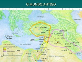 O MUNDO ANTIGO
O MUNDO ANTIGO
 