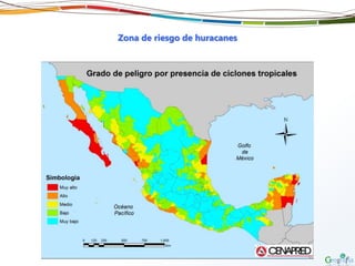 Zona de riesgo de huracanes
 
