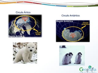 Circulo Ártico
Circulo Antártico
 