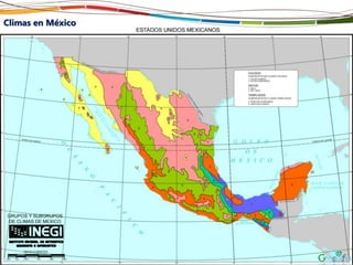 Climas en México
 