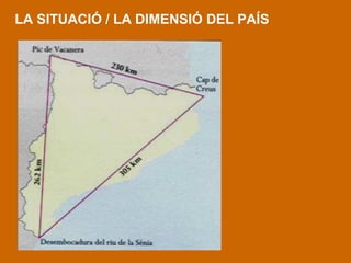 LA SITUACIÓ / LA DIMENSIÓ DEL PAÍS 