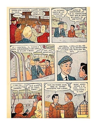 Geografia del Canadá, lectura para todos, historieta completa PDF