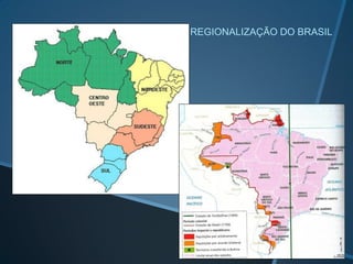 REGIONALIZAÇÃO DO BRASIL
 