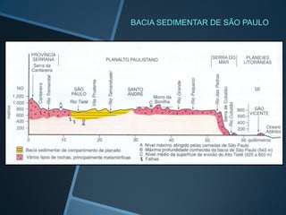 BACIA SEDIMENTAR DE SÃO PAULO
 