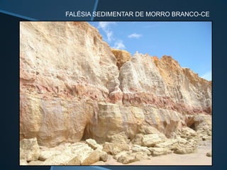 FALÉSIA SEDIMENTAR DE MORRO BRANCO-CE
 