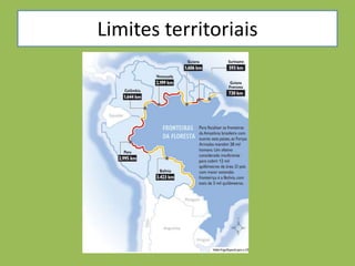 Limites territoriais
 