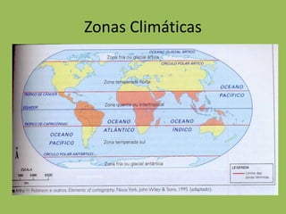 Zonas Climáticas
 