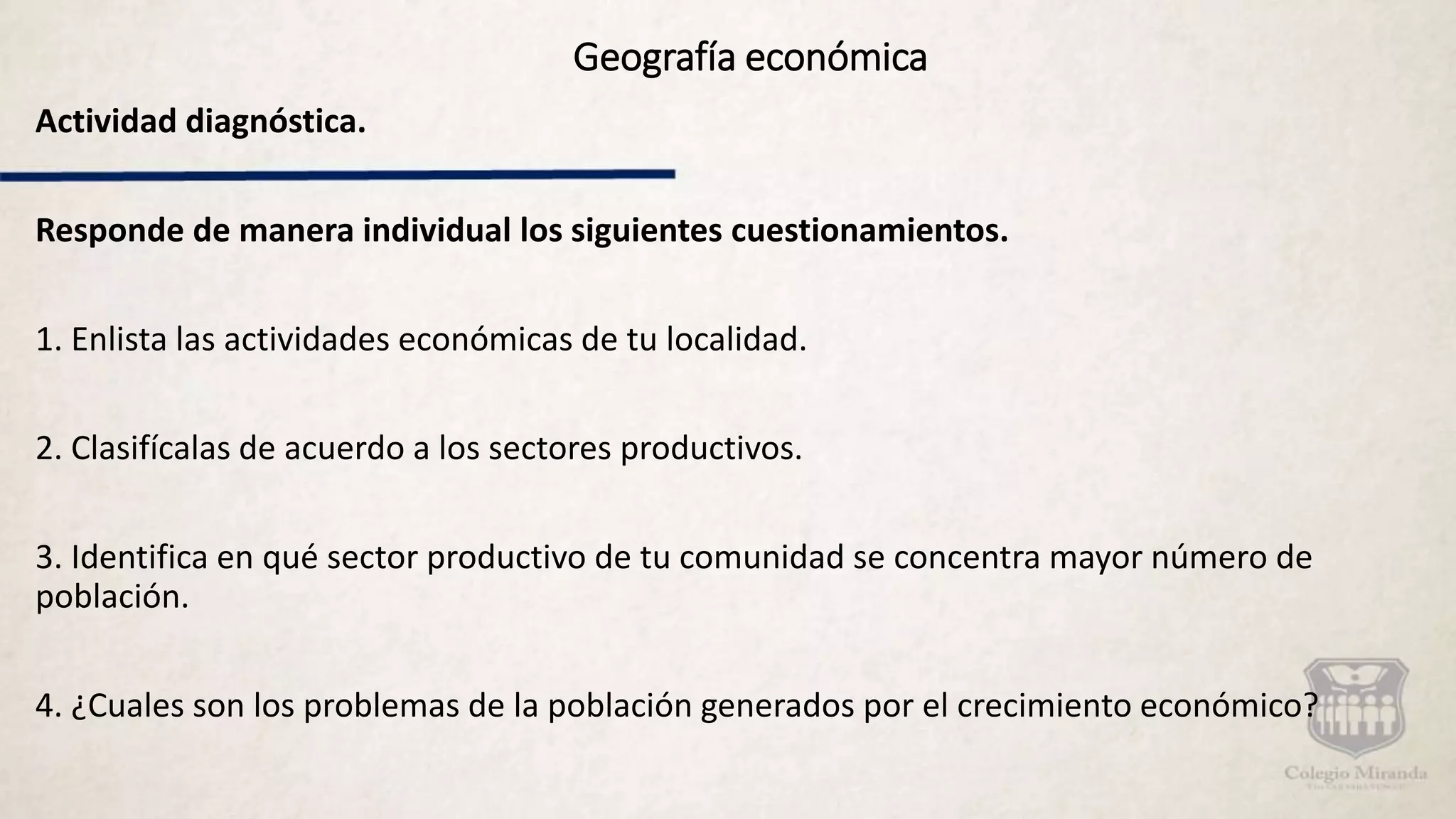 Geografia economica 76 | PPTX