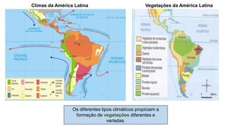 América Latina: características naturais | PDF