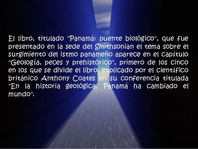 Geografia Fisica del Territorio Panameño