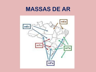 MASSAS DE AR