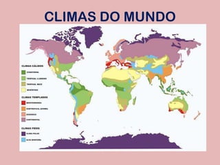 CLIMAS DO MUNDO