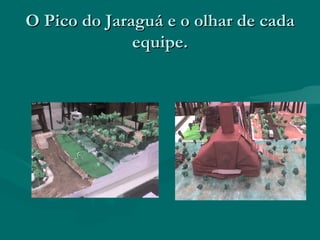 O Pico do Jaraguá e o olhar de cada equipe.