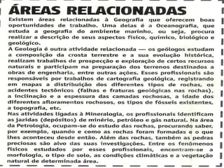 A ÁREA DA GEOGRAFIA
 