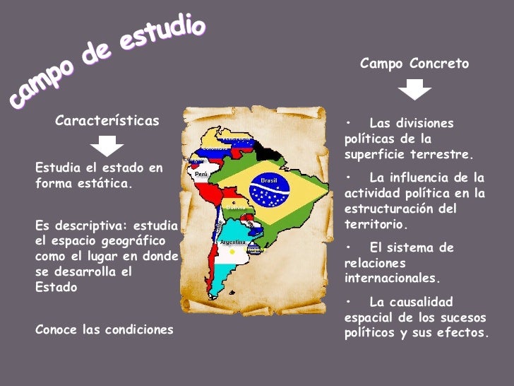 Geografia politica y geopolítica