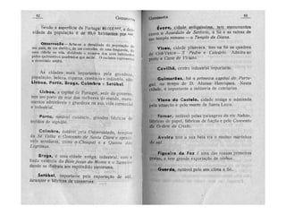 Geografia portugal e colónias 3ª e 4ª classes